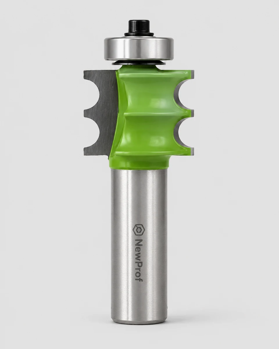 Fresa de corte NewProf de color verde corporativo
